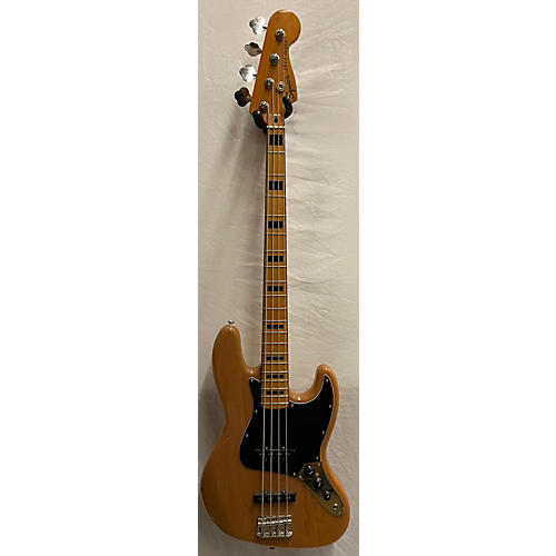 Squier Classic Vibe 70s Jazz Bass Electric Bass Guitar Natural