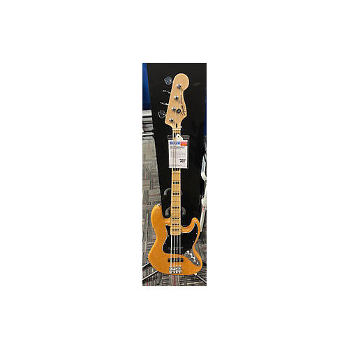 Squier Classic Vibe 70s Jazz Bass Electric Bass Guitar Antique Natural