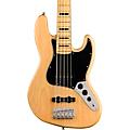 Squier Classic Vibe '70s Jazz Bass V 5-String Bass Guitar BlackNatural
