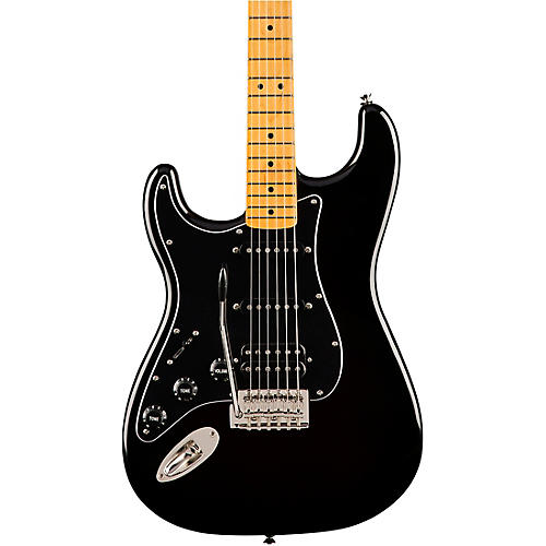 Squier Classic Vibe '70s Stratocaster HSS Maple Fingerboard Left-Handed Electric Guitar Black