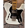 Used Squier Classic Vibe 70s Thinline Telecaster Hollow Body Electric Guitar Alpine White