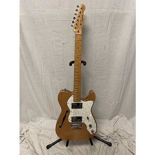 Squier Classic Vibe 70s Thinline Telecaster Hollow Body Electric Guitar Natural