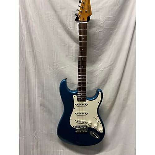 Squier Classic Vibe Stratocaster Solid Body Electric Guitar Lake Placid Blue
