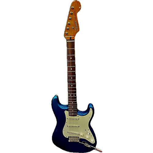 Squier Classic Vibe Stratocaster Solid Body Electric Guitar Lake Placid Blue