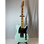 Used Squier Classic Vibe Telecaster Thinline Hollow Body Electric Guitar Green