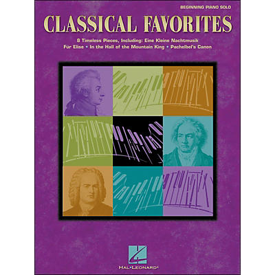 Hal Leonard Classical Favorites Beginning Piano Solo