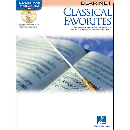 Classical Favorites Clarinet Book/CD Instrumental Play-Along