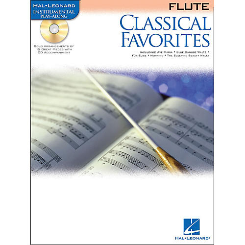 Classical Favorites Flute Book/CD Instrumental Play-Along