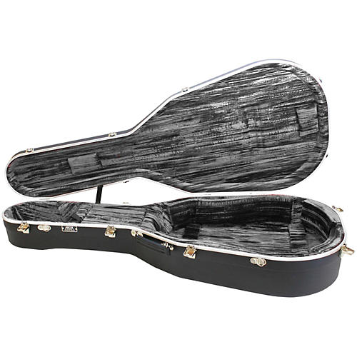 Classical Guitar Case/Small Black Shell/Silver Int-Artist
