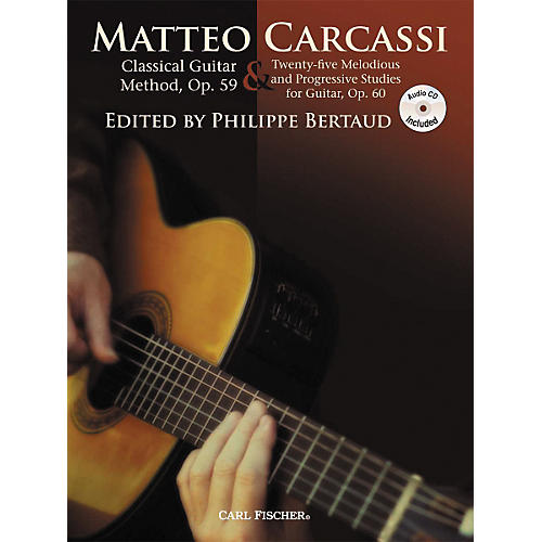 Classical Guitar Method, Op. 59 & 25 Melodious & Progressive Studies Book/CD