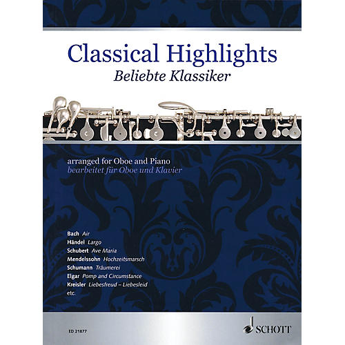 Classical Highlights (Arranged for Oboe and Piano) Woodwind Series Book