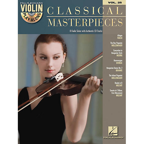 Hal Leonard Classical Masterpieces - Violin Play-Along Volume 25 Book/CD