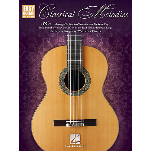 Hal Leonard Classical Melodies (Easy Guitar with Notes & Tab) Easy Guitar Series Softcover