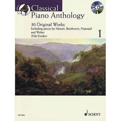 Schott Classical Piano Anthology, Vol. 1 (30 Original Works) Schott Series Softcover with CD by Nils Franke