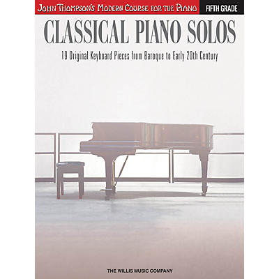 Willis Music Classical Piano Solos - Fifth Grade Willis Series Book by Various (Level Advanced)
