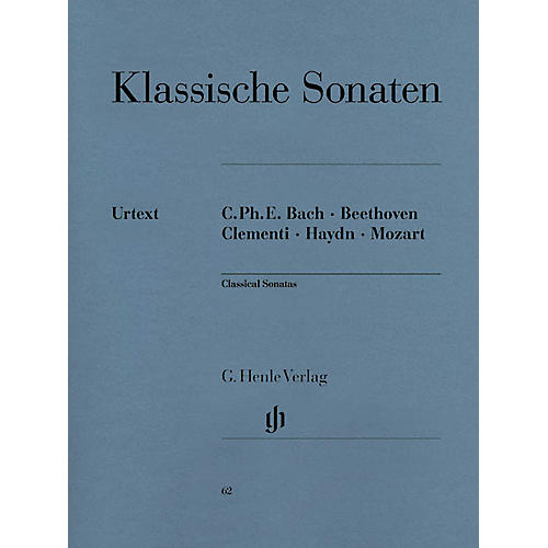 G. Henle Verlag Classical Piano Sonatas Henle Music Folios Series Softcover