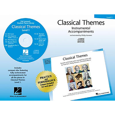Hal Leonard Classical Themes - Level 1 (Hal Leonard Student Piano Library) Piano Library Series CD