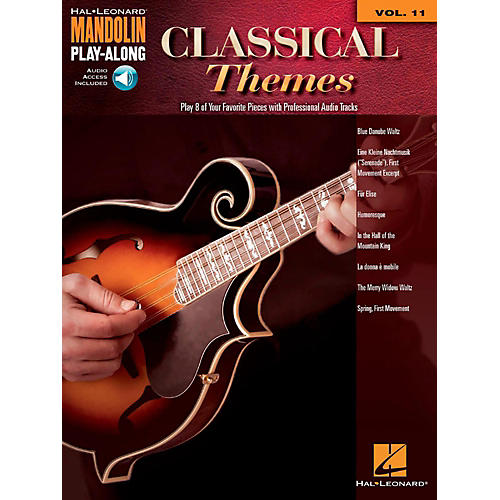 Classical Themes - Mandolin Play-Along Vol. 11 (Book/Audio Online)