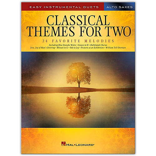 Classical Themes for Two Alto Saxophones - Easy Instrumental Duets