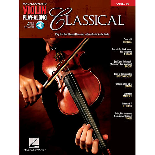 Classical Violin Play-Along Volume 3 Book/Online Audio