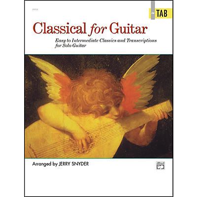 Alfred Classical for Guitar Tab Book