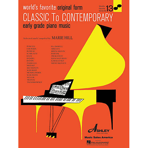 Ashley Publications Inc. Classical to Contemporary Piano Music World's Favorite (Ashley) Series Softcover