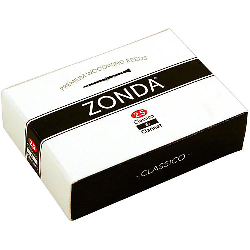 Zonda Classico Bb Clarinet Reed Strength 2.5 Box of 10