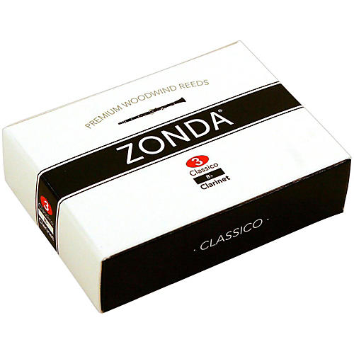 Zonda Classico Bb Clarinet Reed Strength 3 Box of 10