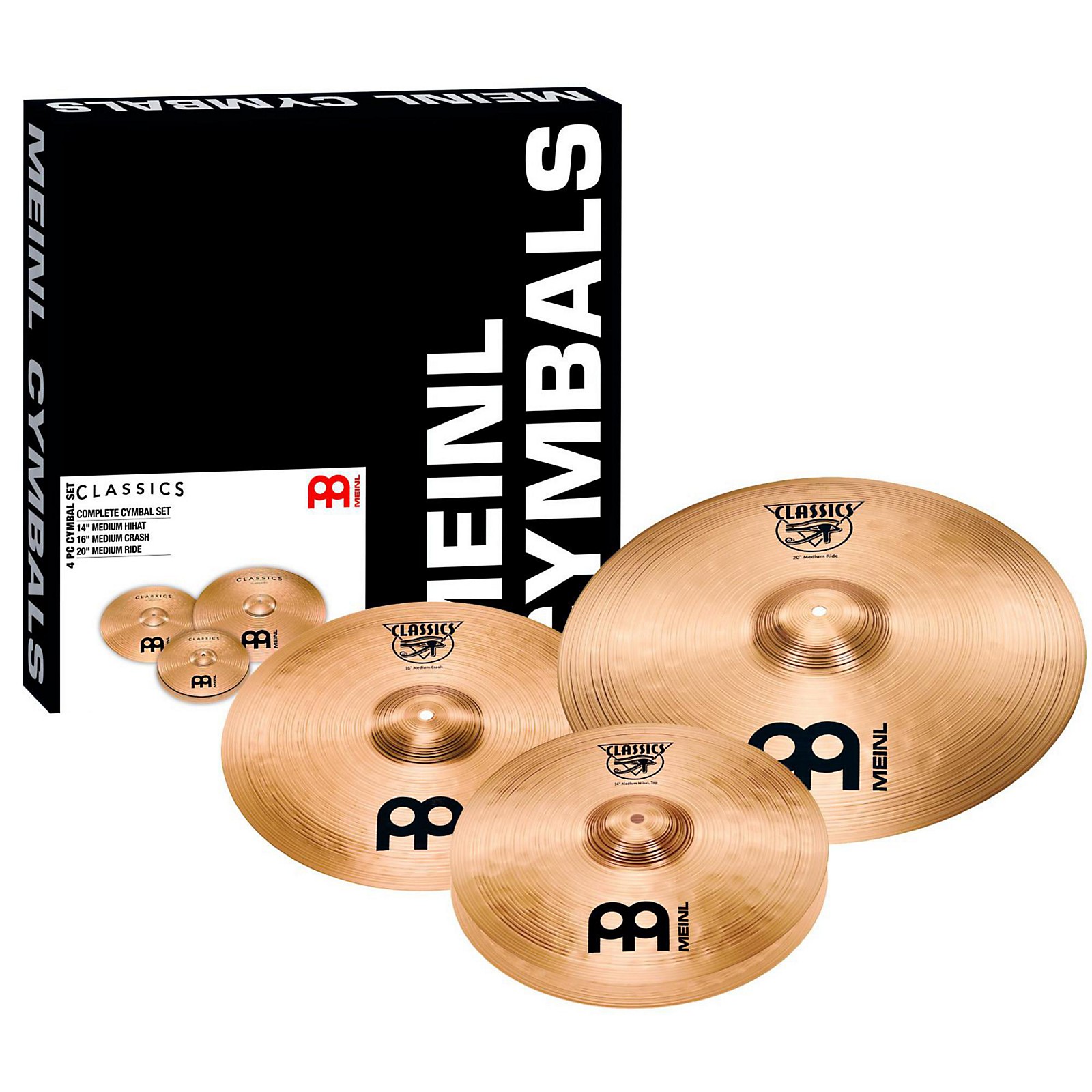 Meinl Classics Complete Cymbal Box Set Musician's Friend