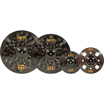 Meinl Classics Custom Dark Crash and Effects Cymbal Pack with Free Trash Splash