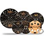 Open-Box MEINL Classics Custom Dark Double Bonus Cymbal Set With Free Classics Custom Trash Crash and Ching Ring Condition 1 - Mint