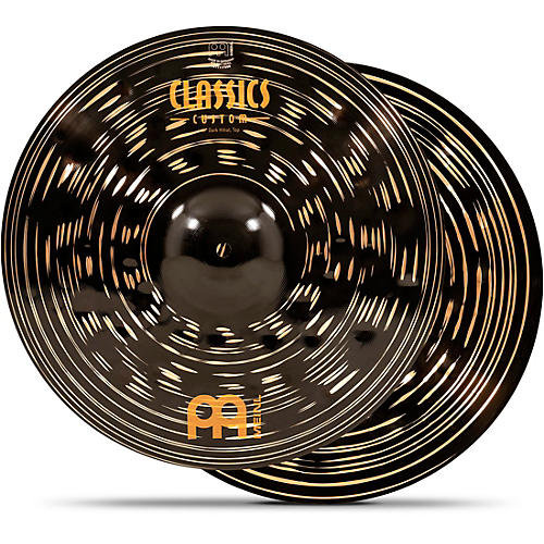 Meinl Classics Custom Dark Hi-Hat Cymbal Pair 16 in.
