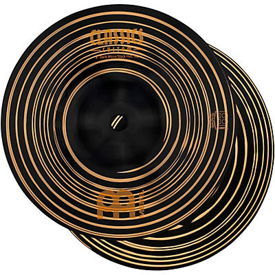 MEINL Classics Custom Dark Micro Stack Mini Hi-Hat Cymbals -