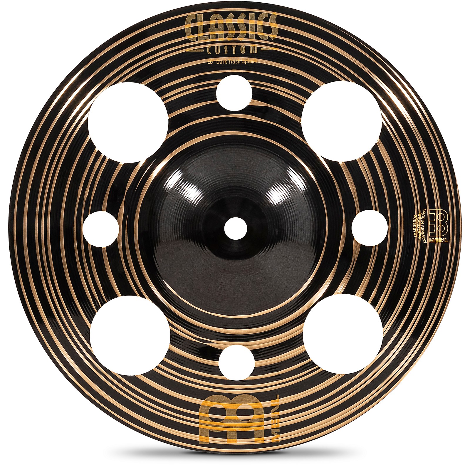 Meinl Classics Custom Dark Trash Splash Cymbal 10 in. Musician's Friend