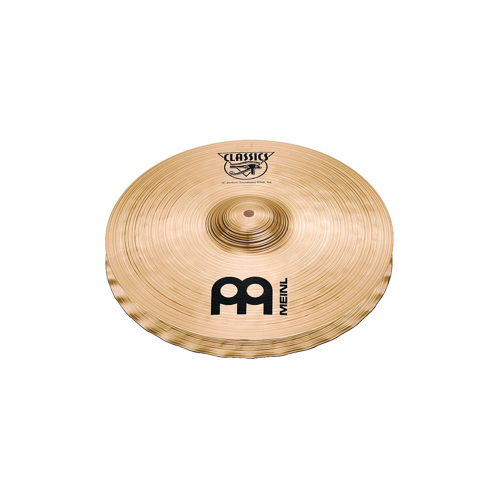 Meinl Classics Medium Soundwave HiHat Cymbals Musician's Friend