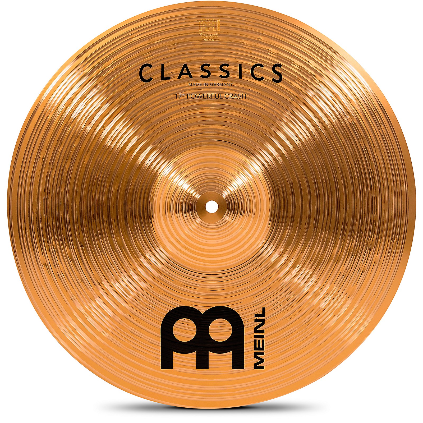 Meinl Classics Powerful Crash Cymbal Musician's Friend