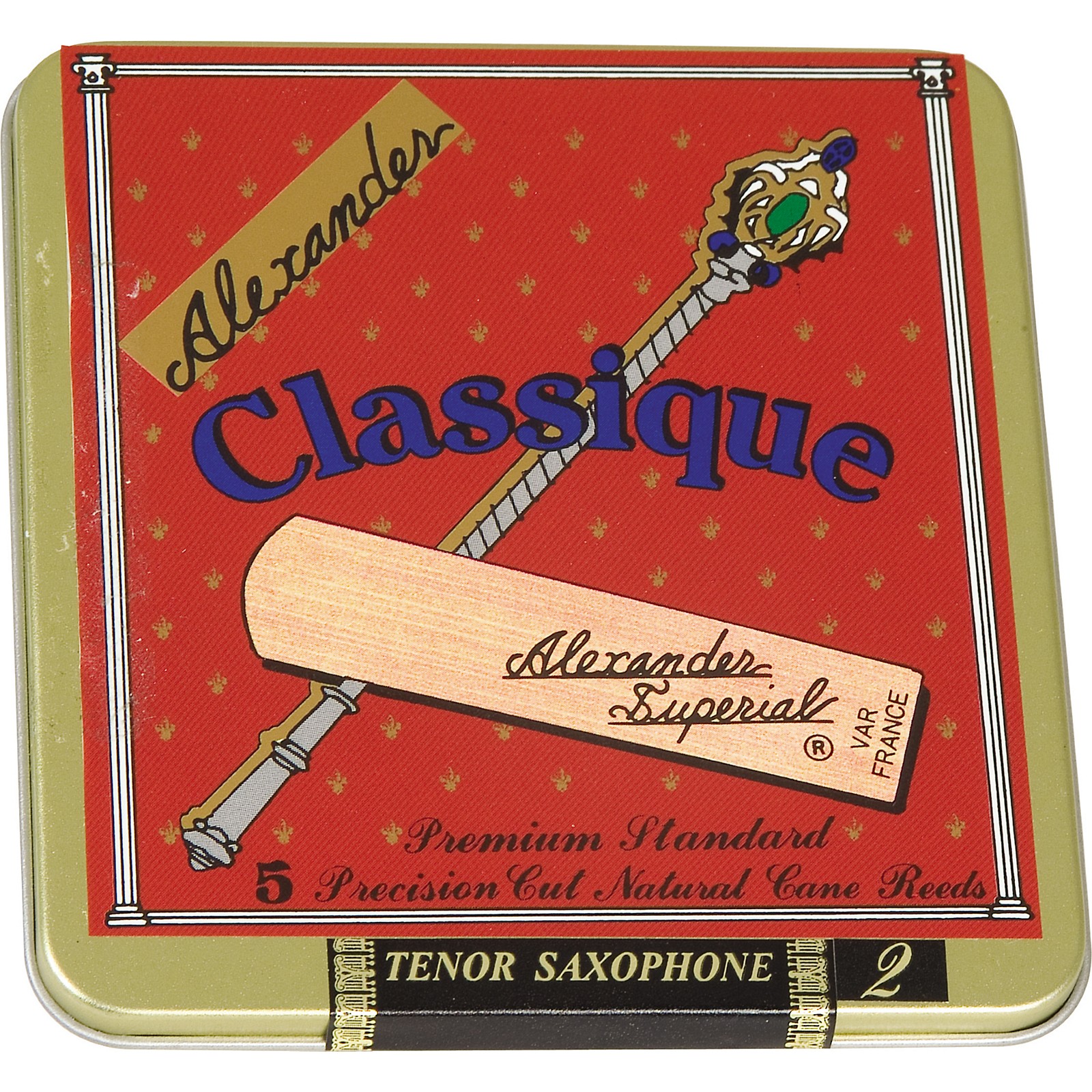 Alexander Reeds Classique Tenor Saxophone Reeds Strength 3 Musician's Friend