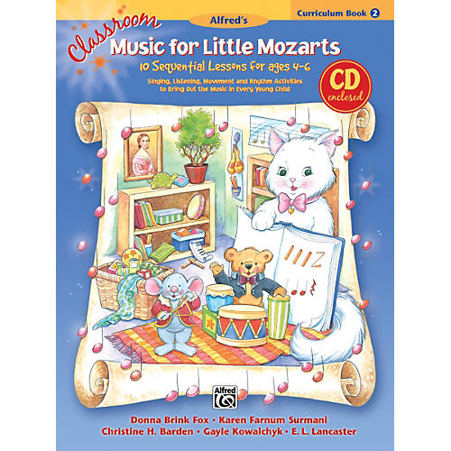 Classroom Music for Little Mozarts Curriculum Book 2 & CD