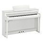 Open-Box Yamaha Clavinova CLP-745 Console Digital Piano With Bench Condition 2 - Blemished Matte White 197881066314