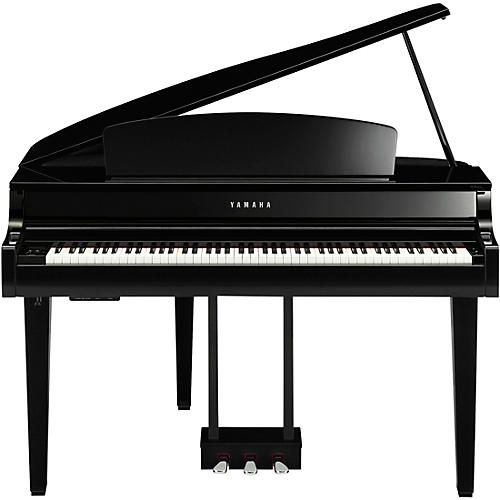 Yamaha Clavinova CLP-765GP Digital Grand Piano With Bench Polished Ebony