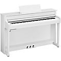 Yamaha Clavinova CLP-835 Console Digital Piano With Bench Polished EbonyMatte White