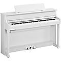 Yamaha Clavinova CLP-875 Console Digital Piano With Bench White BirchMatte White