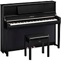 Yamaha Clavinova CSP-295 Digital Upright Piano With Bench - Polished EbonyBlack Walnut