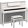 Yamaha Clavinova CSP-295 Digital Upright Piano With Bench - Polished White