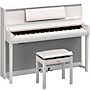 Yamaha Clavinova CSP-295 Digital Upright Piano With Bench Polished White