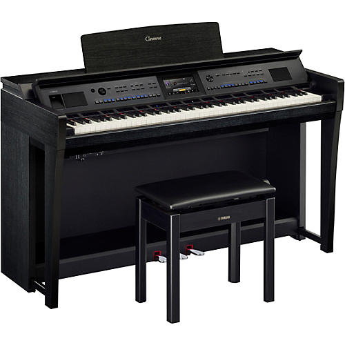 Yamaha Clavinova CVP-905 Console Digital Piano With Bench Matte Black