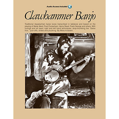 Music Sales Clawhammer Banjo Book/Audio Online