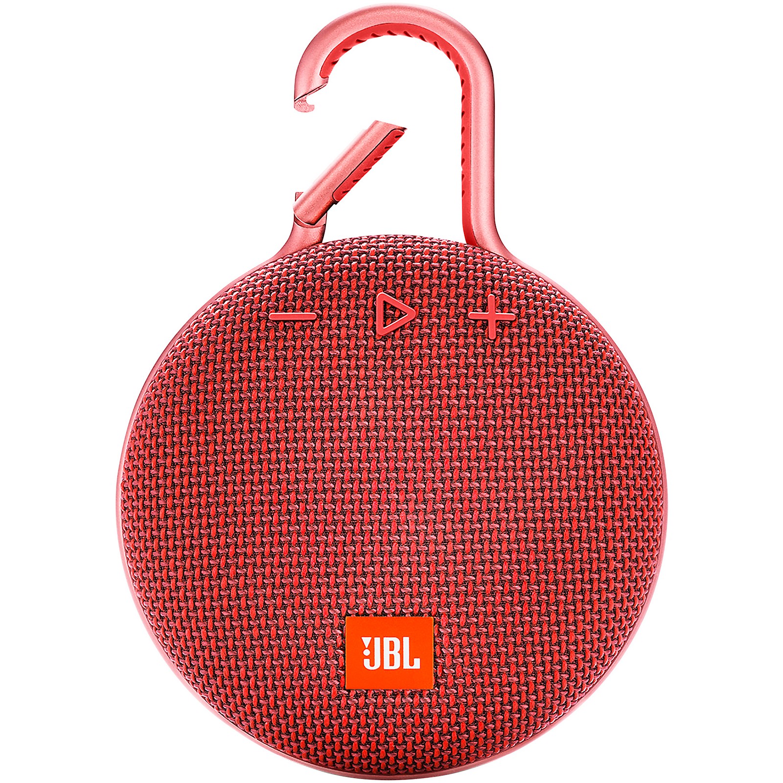 JBL Clip 3 Waterproof Portable Bluetooth Speaker Red Musician's Friend
