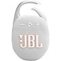 JBL Clip 5 Portable speaker with Bluetooth, built-in battery, waterproof and dustproof feature White