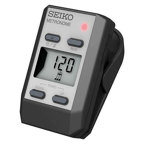 Seiko Clip-On Metronome Silver